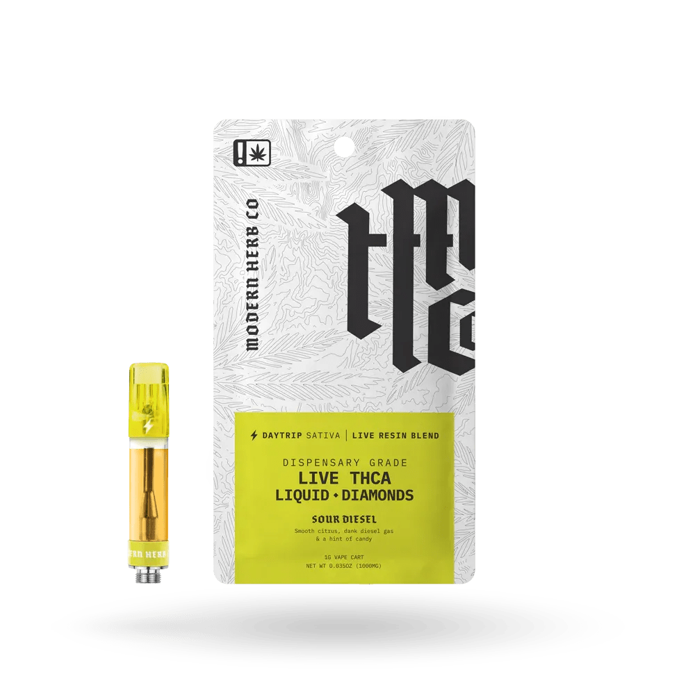 Modern Herb Co Liquid Diamonds THCA Cartridge 1G Modern Herb Co Coastal Hemp Co