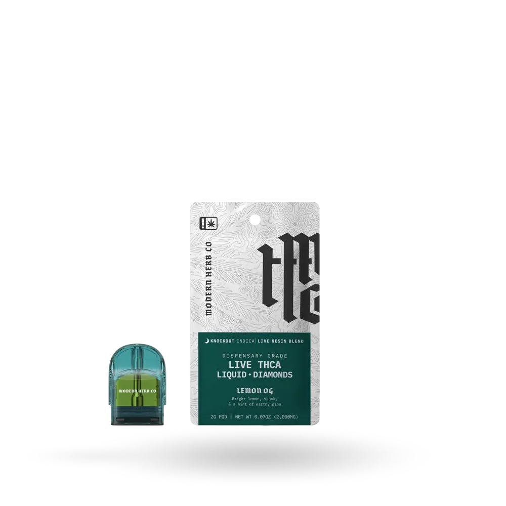 Modern Herb Co Liquid Diamonds THCA Pod | 2g Modern Herb Co Coastal Hemp Co