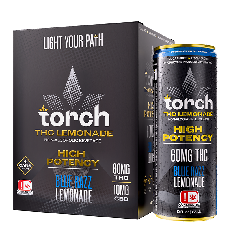 Torch High Potency THC Seltzer 60mg Torch Coastal Hemp Co