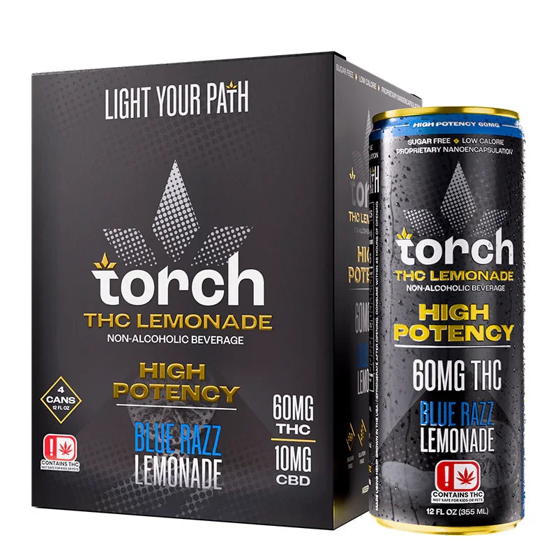 Torch High Potency THC Seltzer 60mg Torch Coastal Hemp Co
