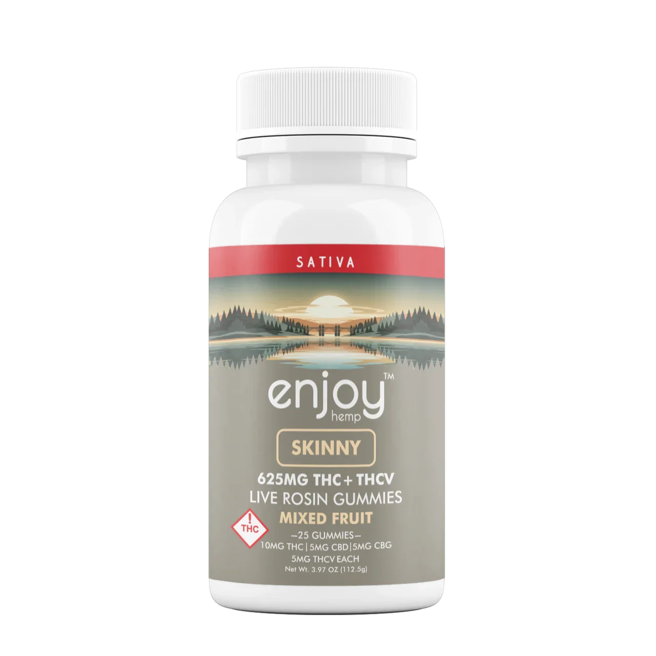 Enjoy Skinny Gummies THC + THCV Enjoy Hemp Coastal Hemp Co