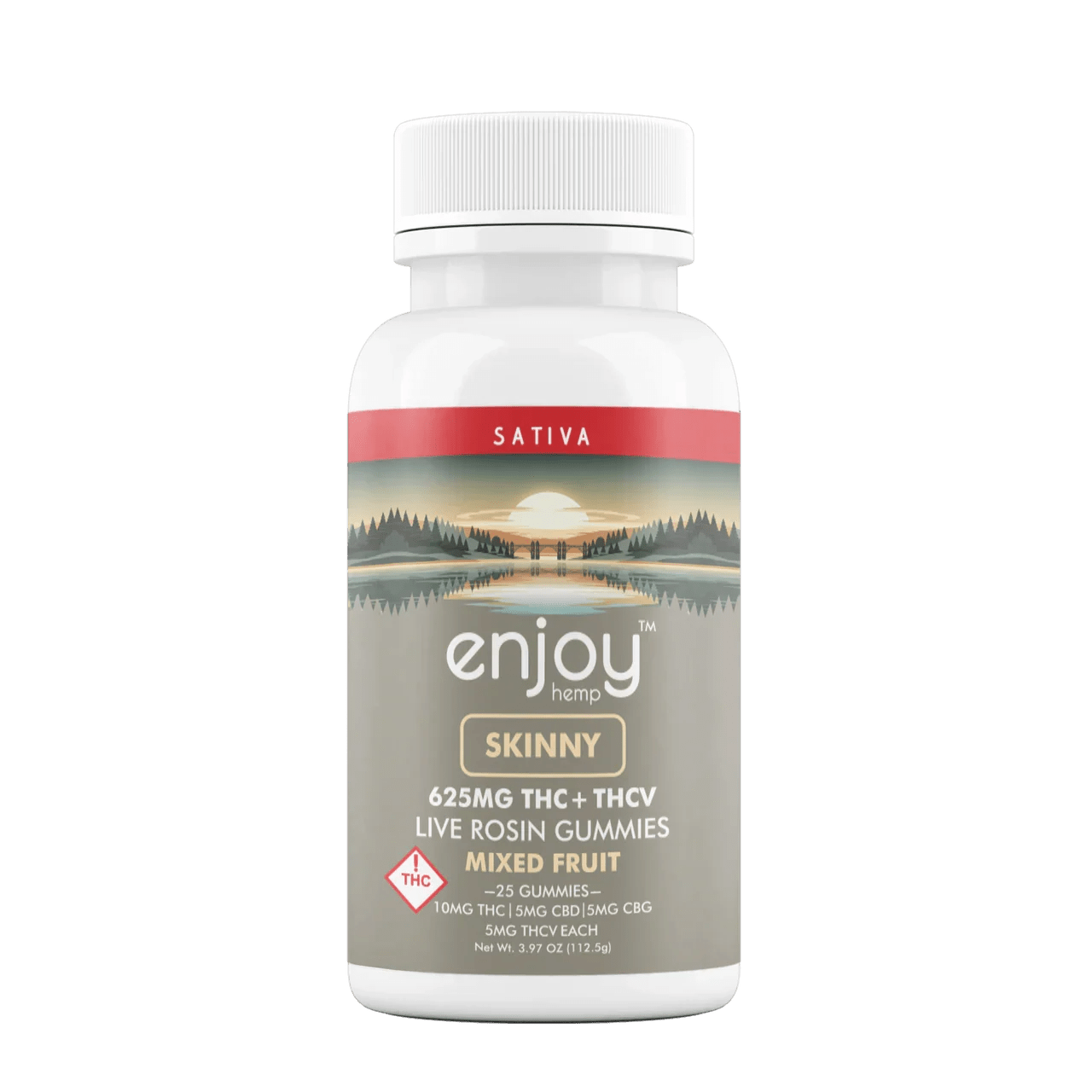 Enjoy Skinny Gummies THC + THCV Enjoy Hemp Coastal Hemp Co