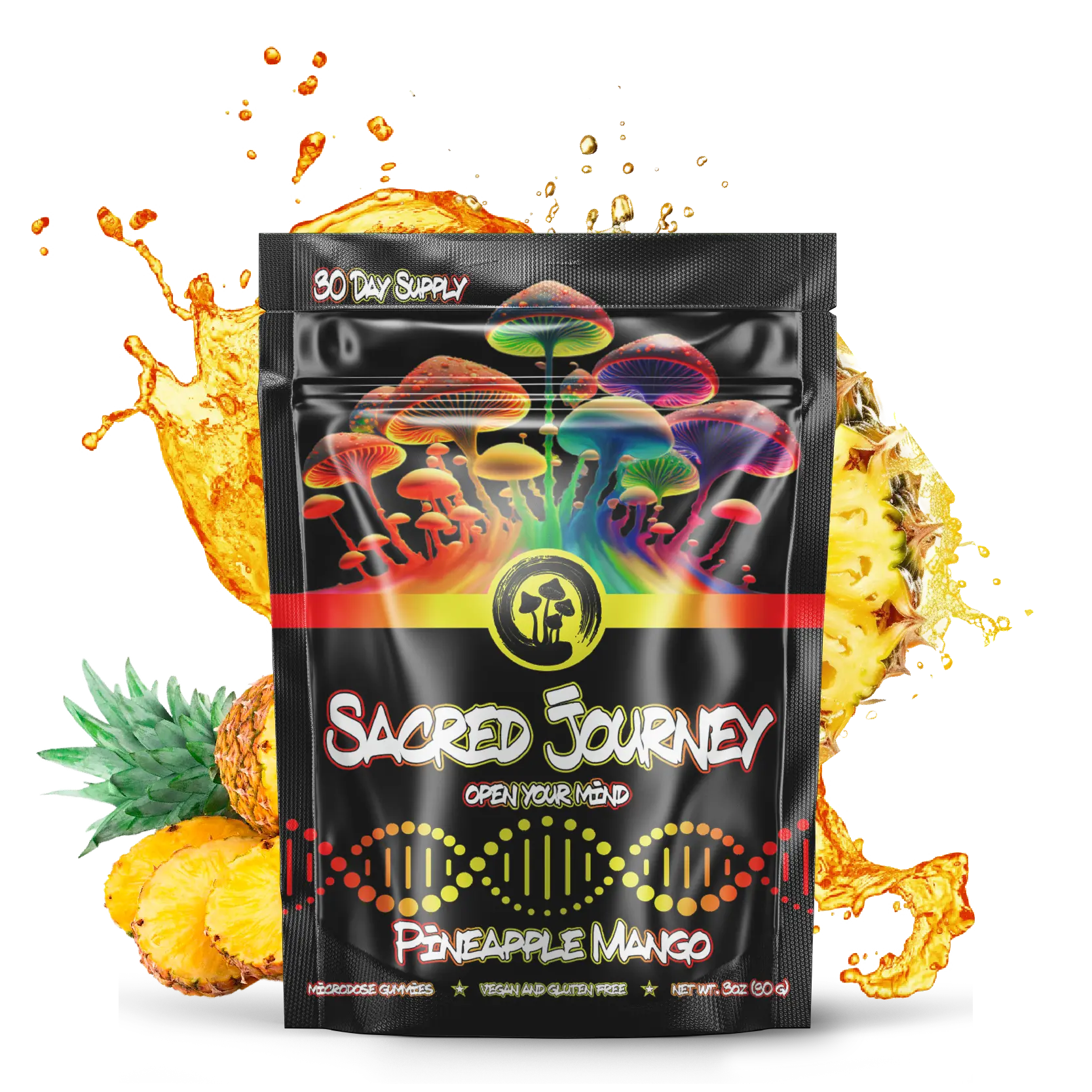 Sacred Journey Mushroom Gummies 30ct - Coastal Hemp Co