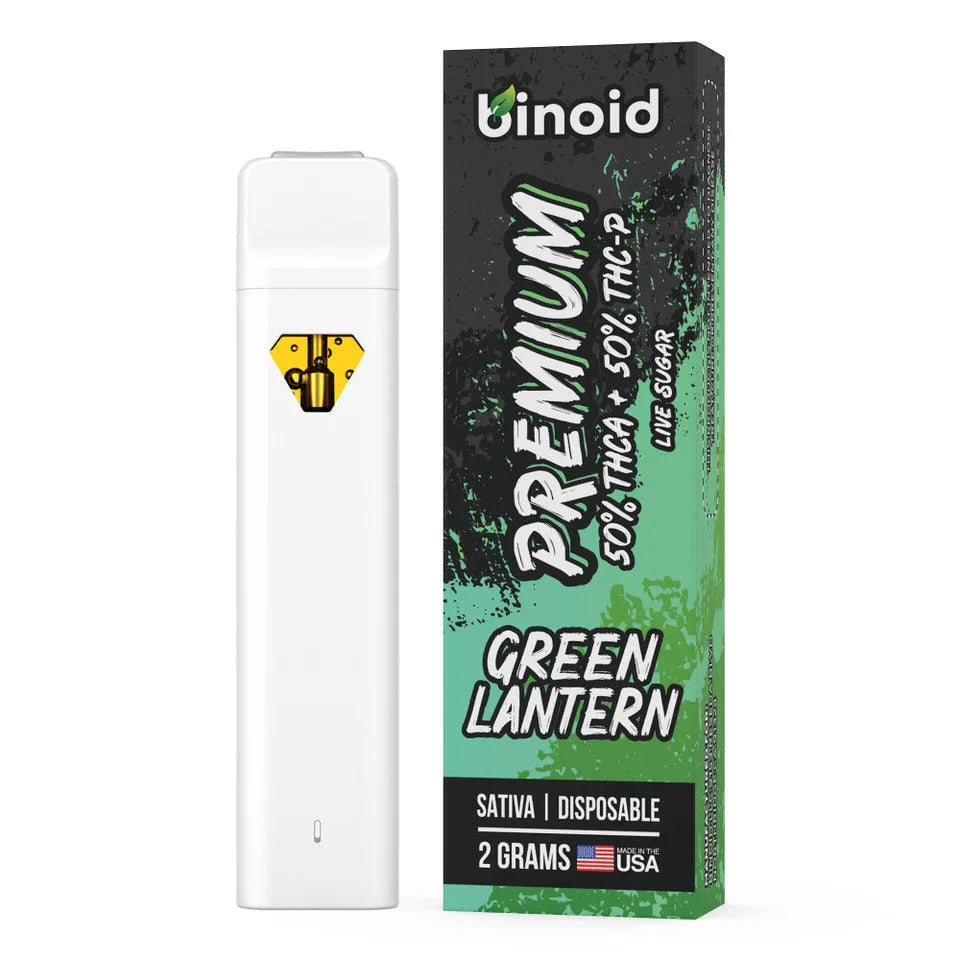 Binoid Pure 50/50 Live Sugar THCA + THC-P Disposable 2G Binoid Coastal Hemp Co
