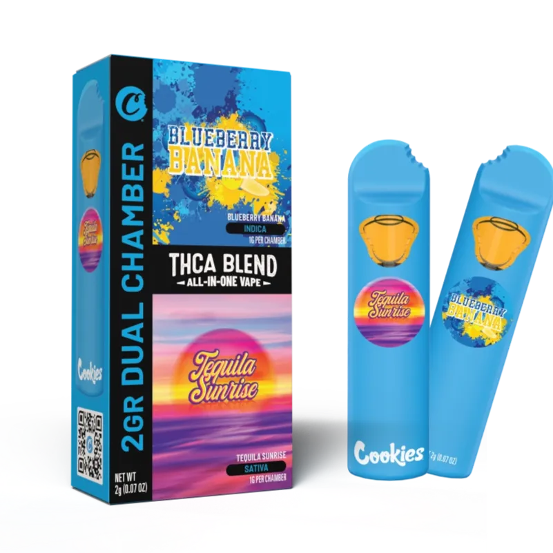Cookies 2g Dual Chamber THCA Disposable Cookies Coastal Hemp Co