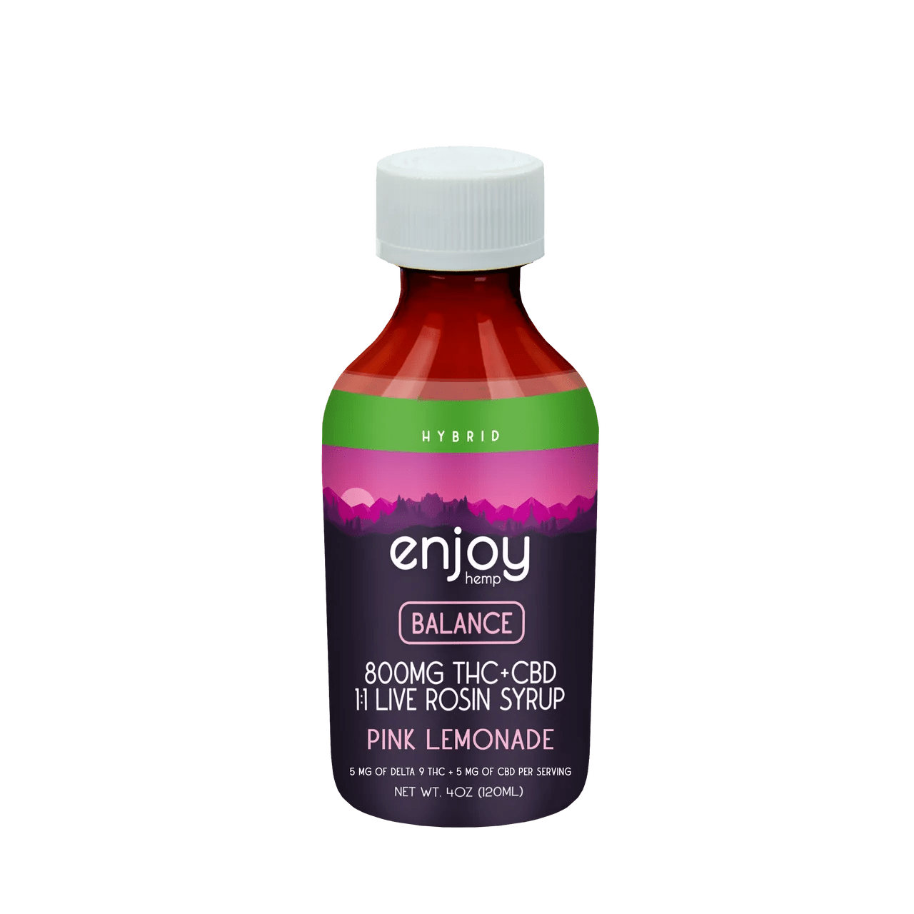 Enjoy Delta 9 THC Syrup 420 mg Live Rosin Enjoy Hemp Coastal Hemp Co