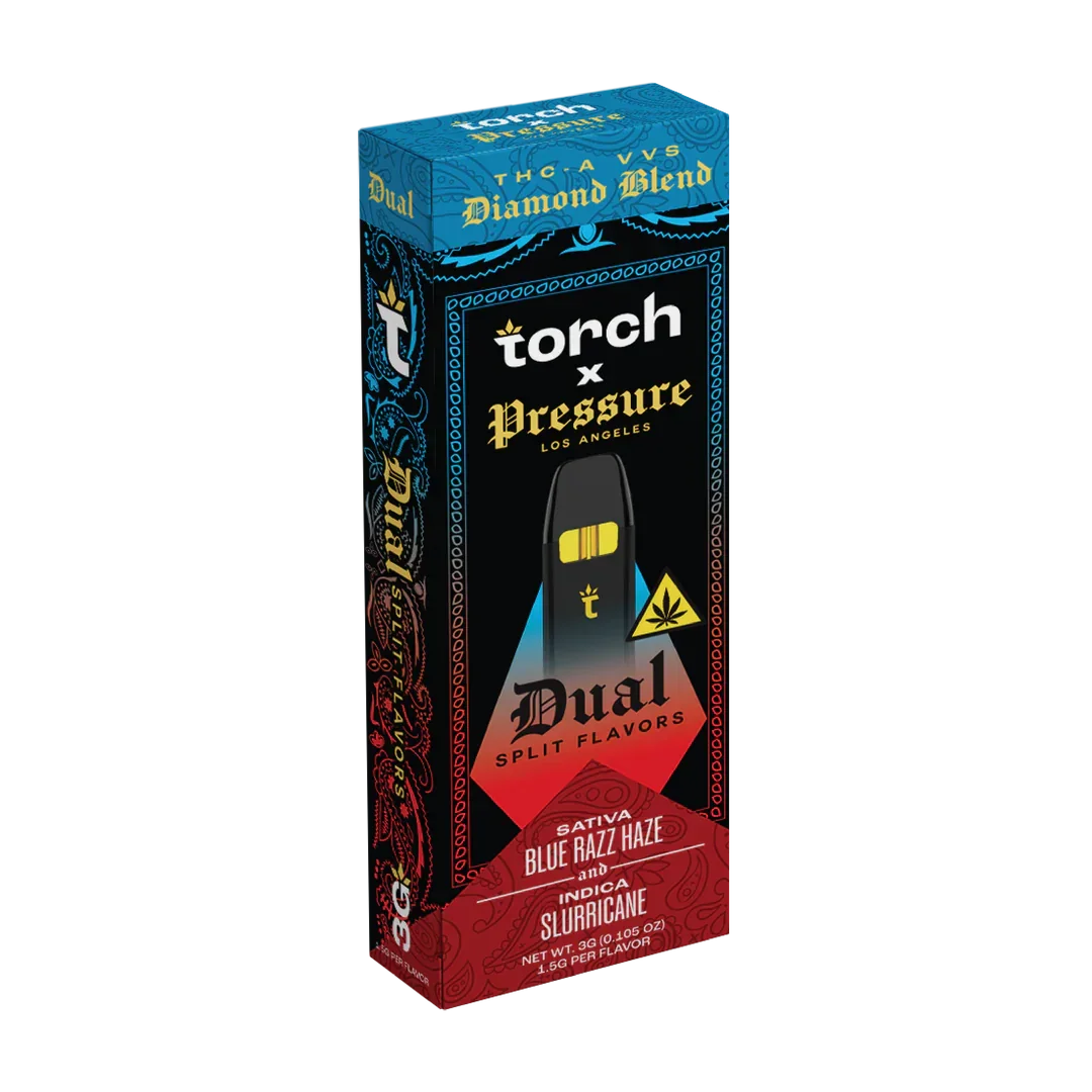 Torch X Pressure Dual Flavor Disposable 3G Torch Coastal Hemp Co