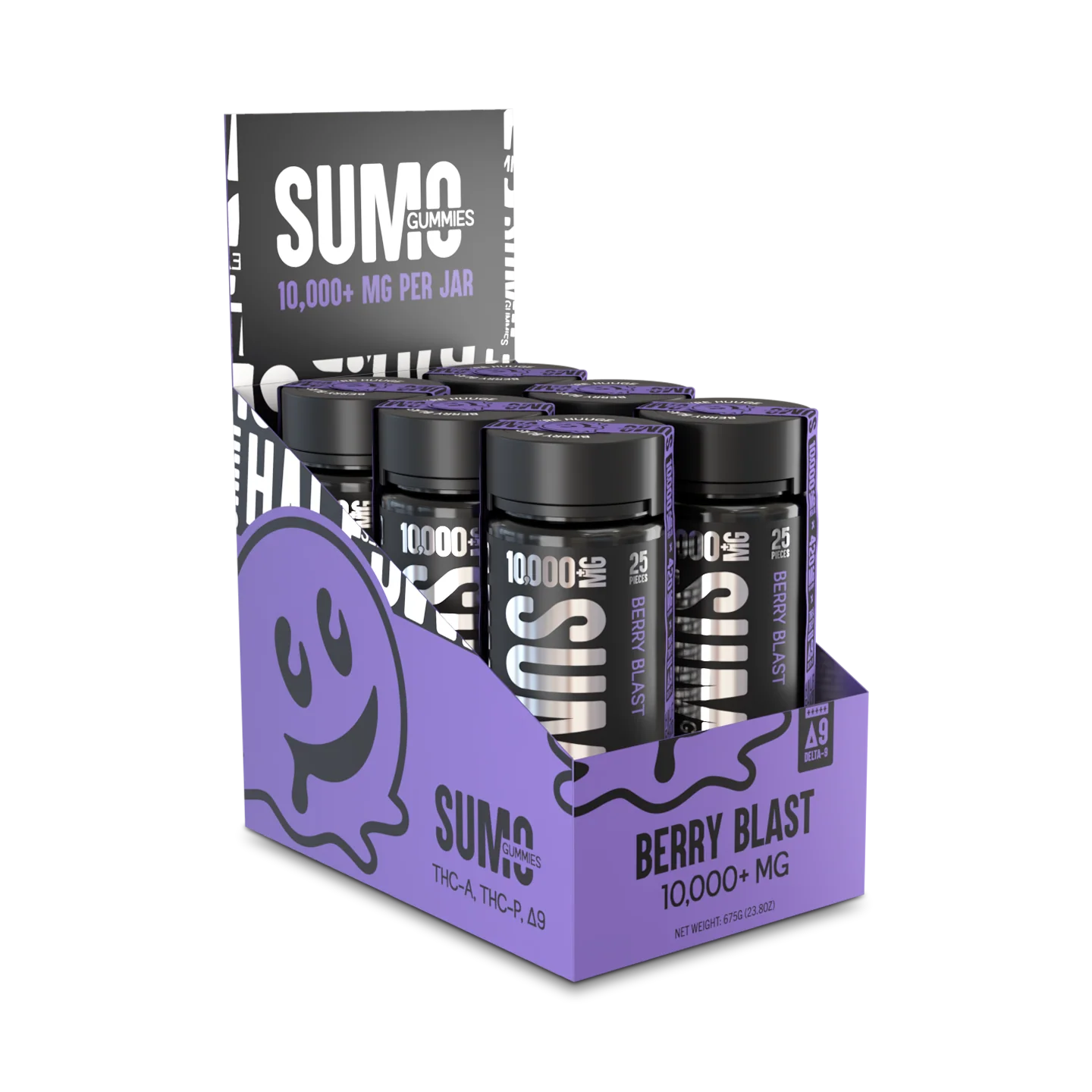 HALF BAK'D - Sumo Gummies 10,000MG | 6-Pk