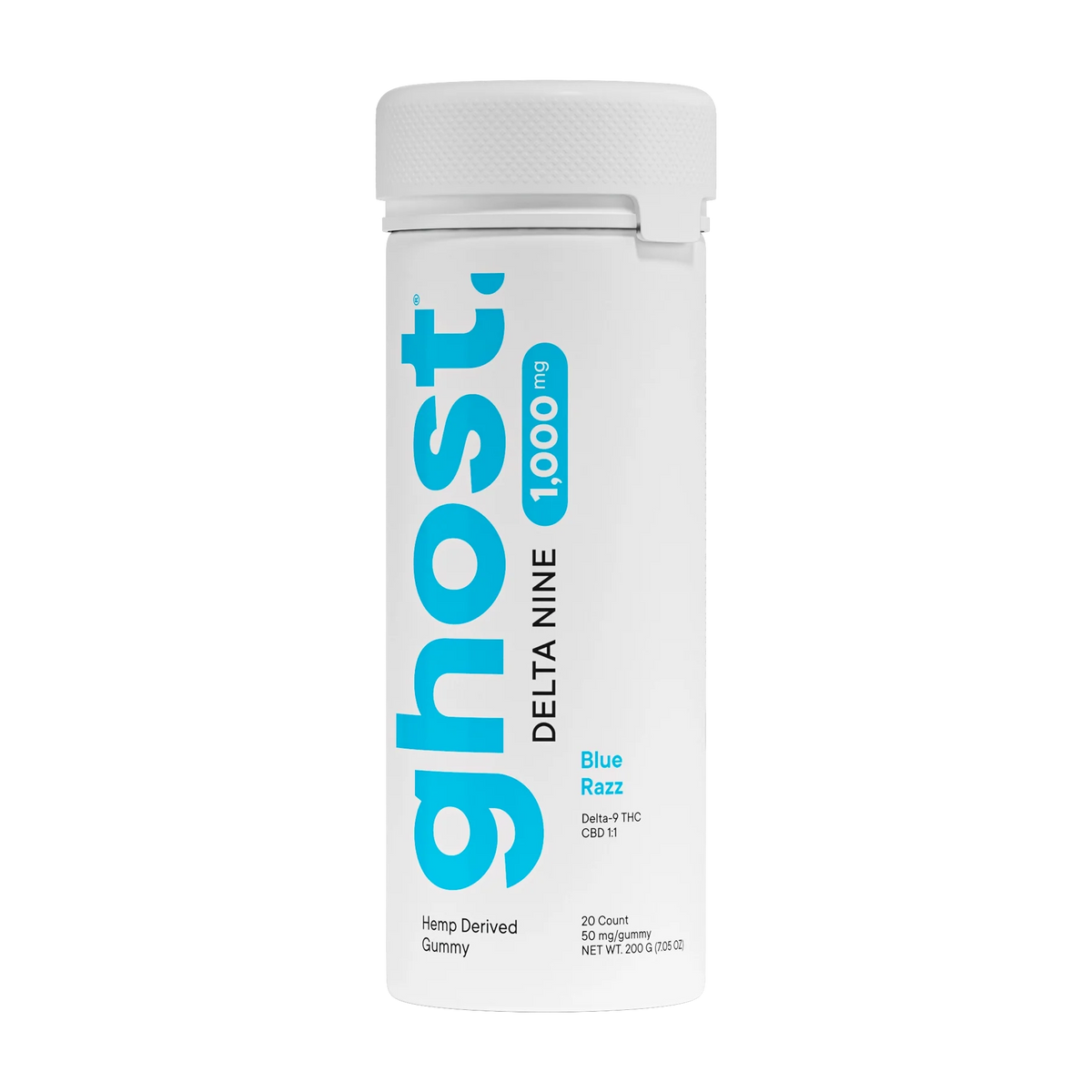 Ghost Delta-9 Blend Gummies 1000MG - Coastal Hemp Co