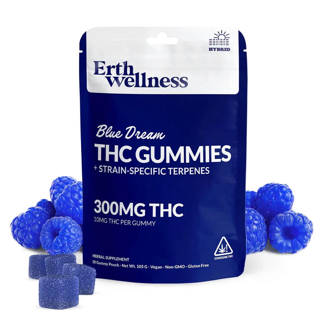 Erth Wellness D9 THC Strain Specific Gummies Erth Wellness Coastal Hemp Co
