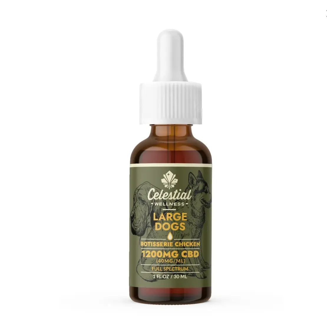 Celestial Wellness CBD Pet Tincture - Full Spectrum Celestial Wellness Coastal Hemp Co