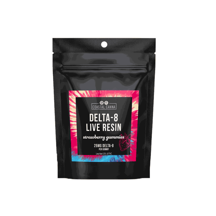 Live Resin Delta 8 Gummies: Anytime (Hybrid) - Coastal Hemp Co - Coastal Hemp Co