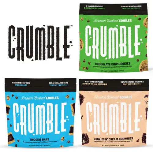 Crumble Brookie Bars Crumble Coastal Hemp Co