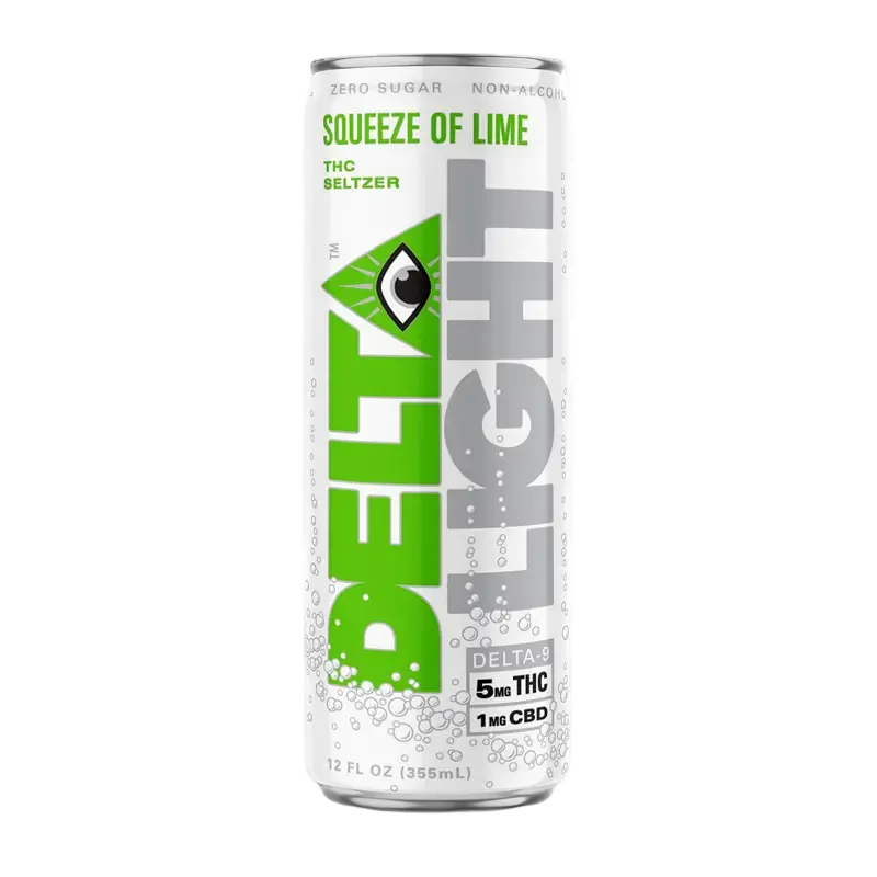 Delta LIGHT THC Seltzer 5mg Delta Coastal Hemp Co