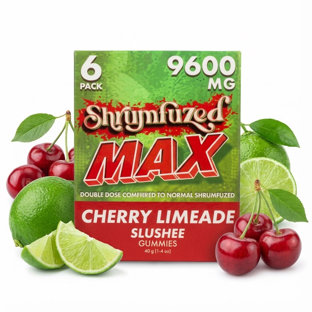 Shrumfuzed Max Mushroom Gummies 9600mg 6Pk - Coastal Hemp Co