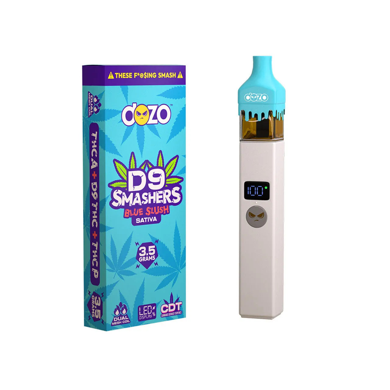 Dozo D9 Smashers Disposable 3.5G THCa Dozo Coastal Hemp Co