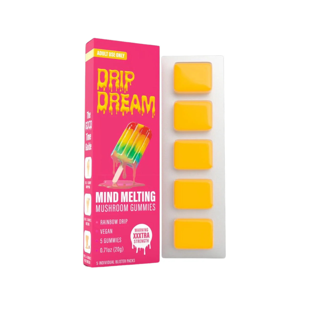 Drip Dream Mind Melting Mushroom Gummies Drip Dream Coastal Hemp Co