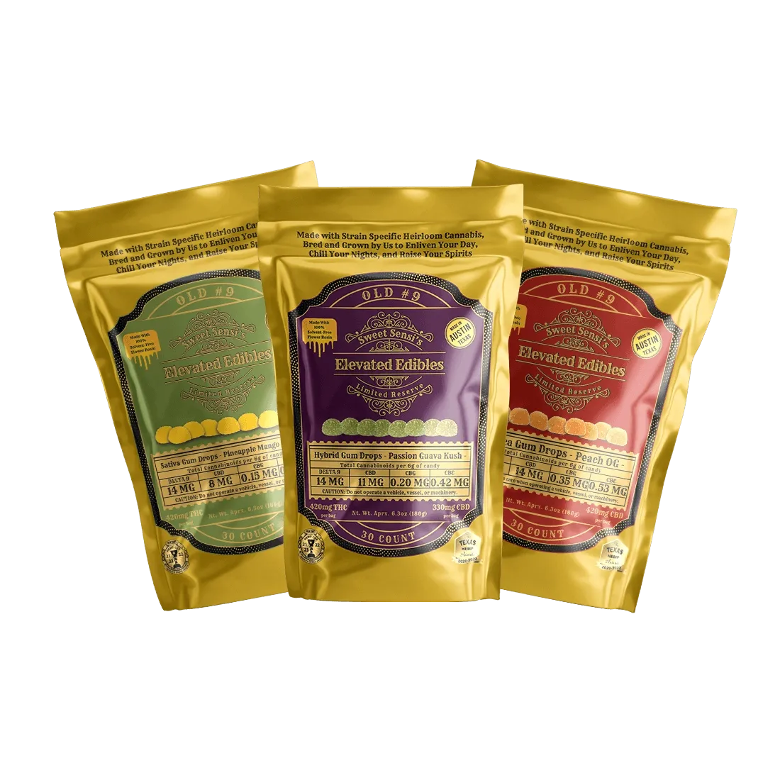 Sweet Sensi Elevated Gummies 10 Count Sweet Sensi Coastal Hemp Co