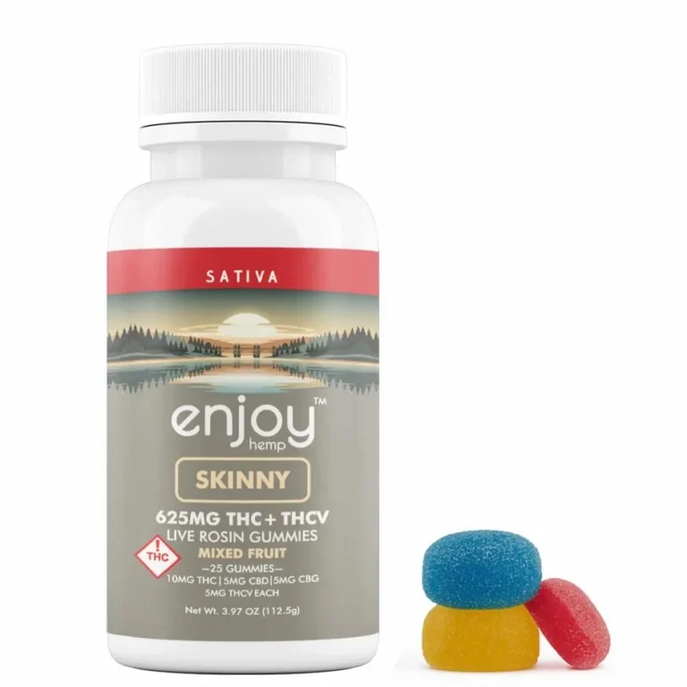 Enjoy Skinny Gummies THC + THCV Enjoy Hemp Coastal Hemp Co