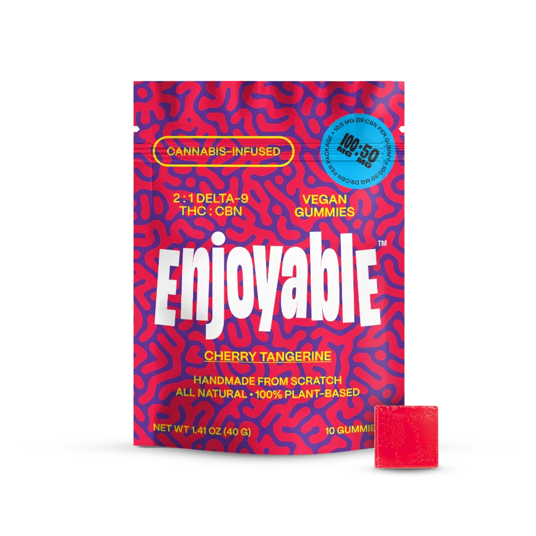 Enjoyable 2:1 THC:CBN Delta-9 Gummies Surfside Brands Coastal Hemp Co