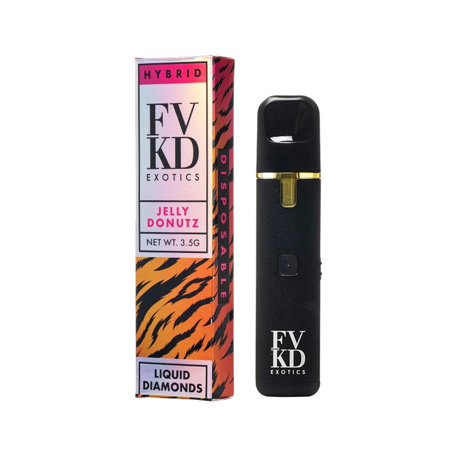 FVKD Exotics THCA Liquid Diamonds Disposable 3.5G Get FVKD Coastal Hemp Co