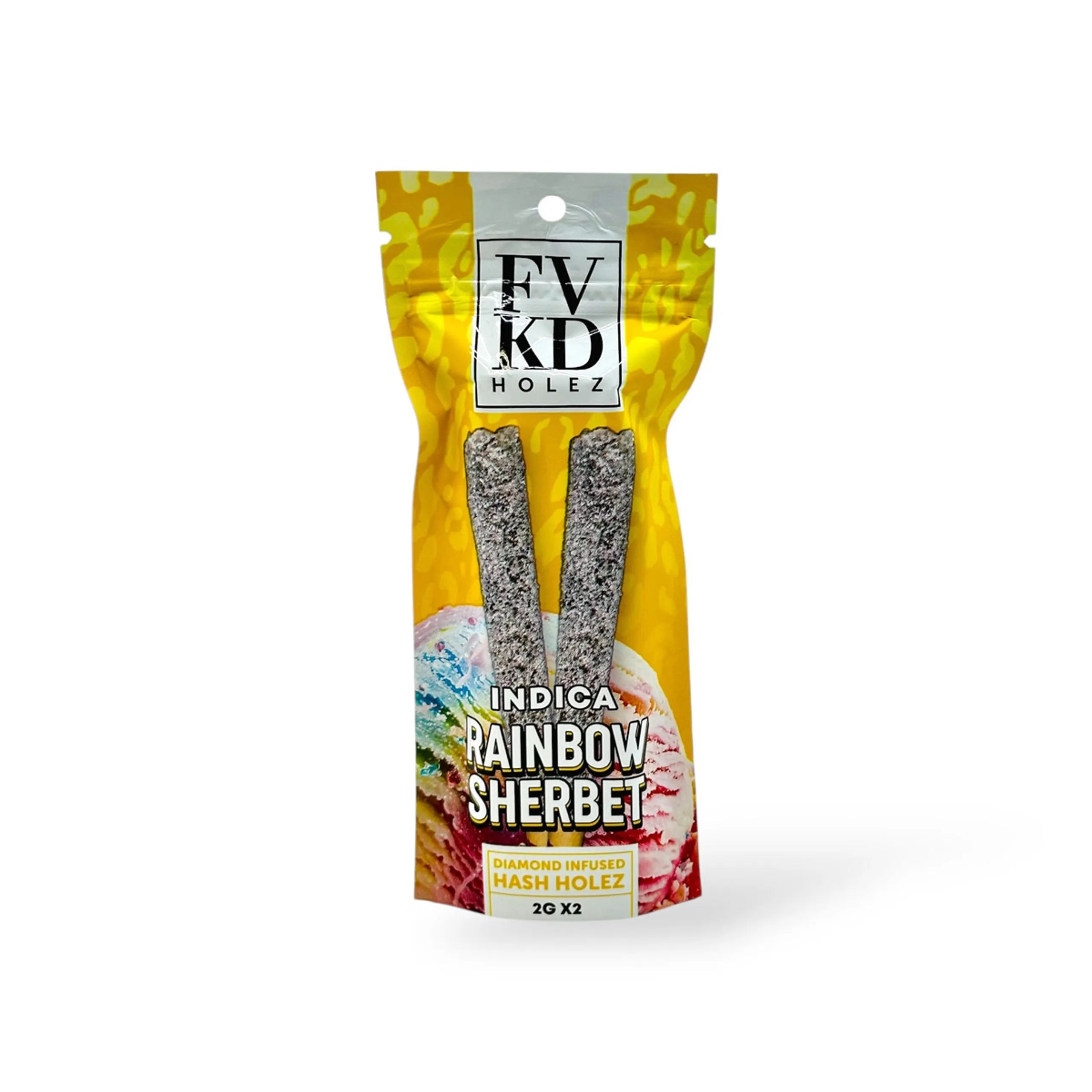 FVKD Diamond Infused Hash Holez THCA Pre-Rolls 2CT FVKD Exotics Coastal Hemp Co