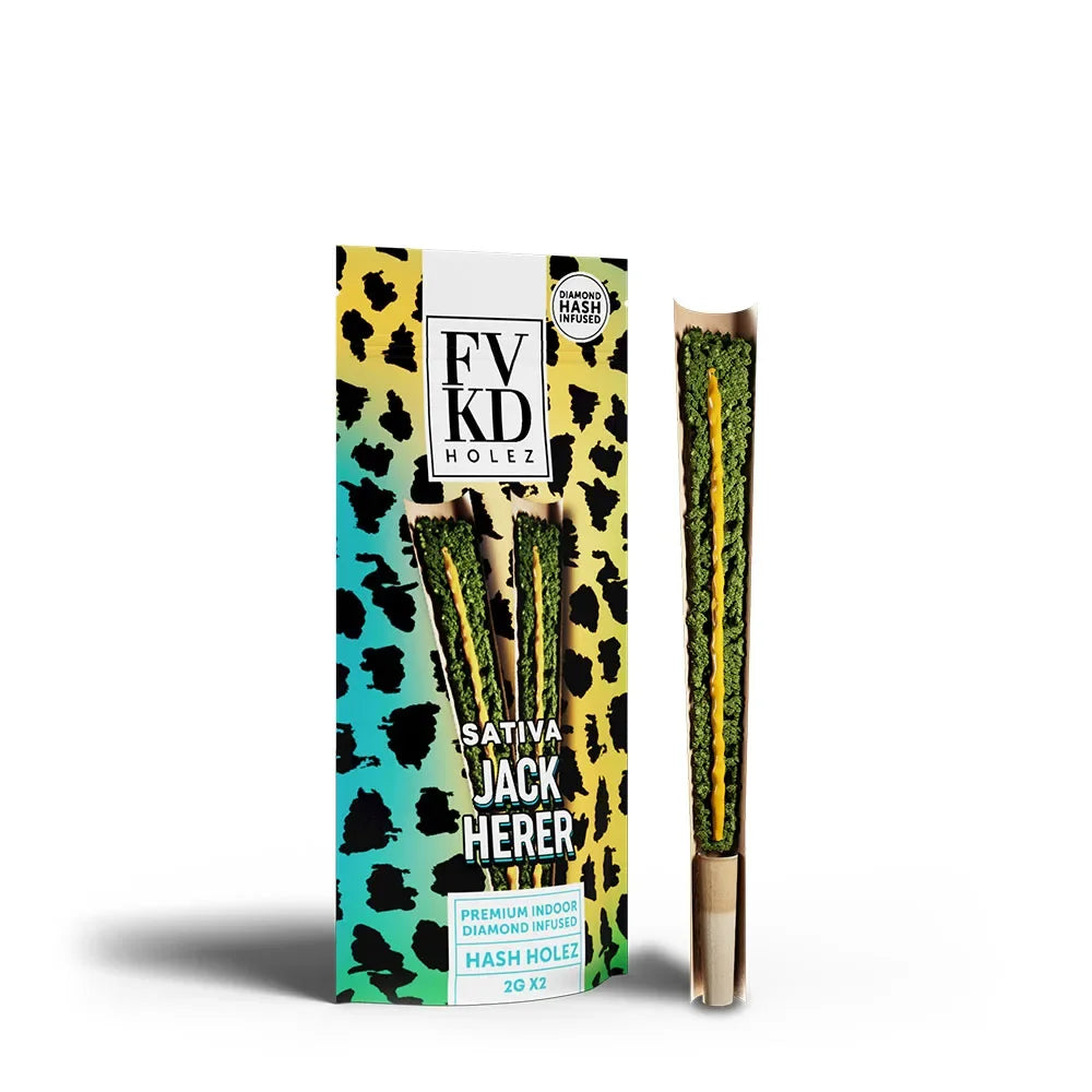 FVKD Diamond Hash Infused Hash Holez 2ct FVKD Exotics Coastal Hemp Co