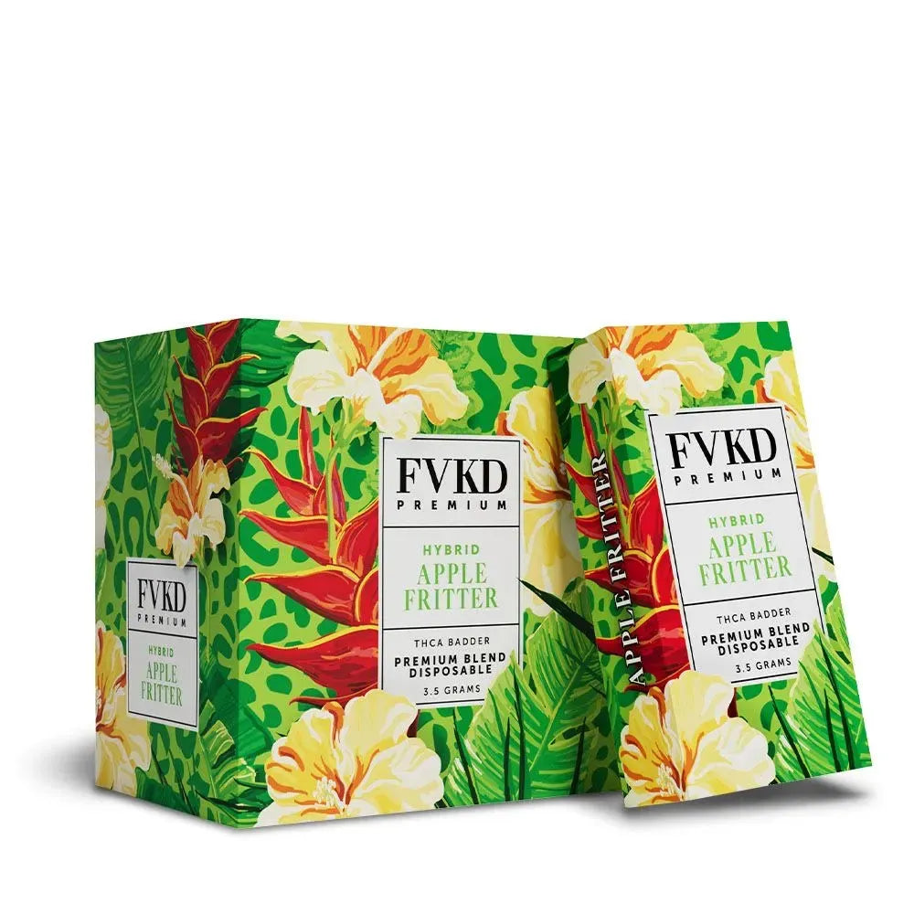 FVKD Premium THCA Badder Disposables 6pk Display FVKD Exotics Coastal Hemp Co