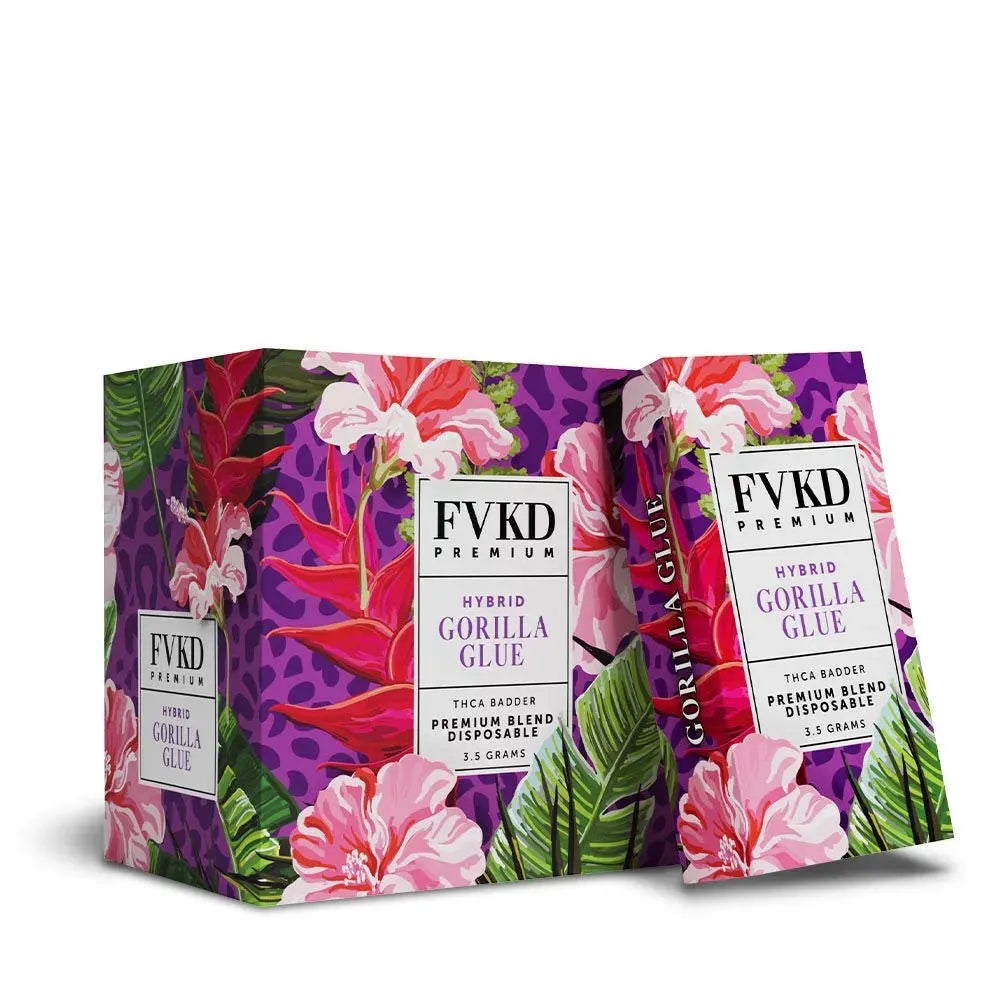 FVKD Premium THCA Badder Disposables 6pk Display FVKD Exotics Coastal Hemp Co