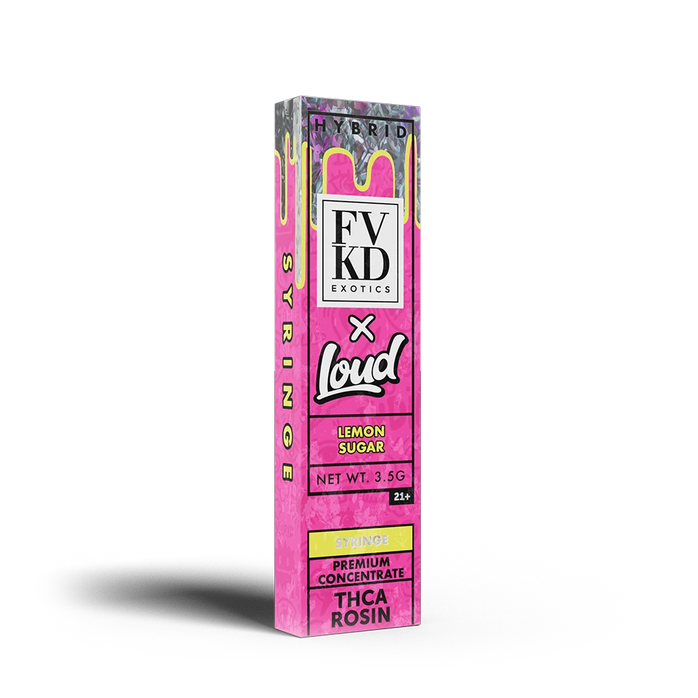 FVKD x Loud THCA Rosin Syringe 3.5G - Coastal Hemp Co