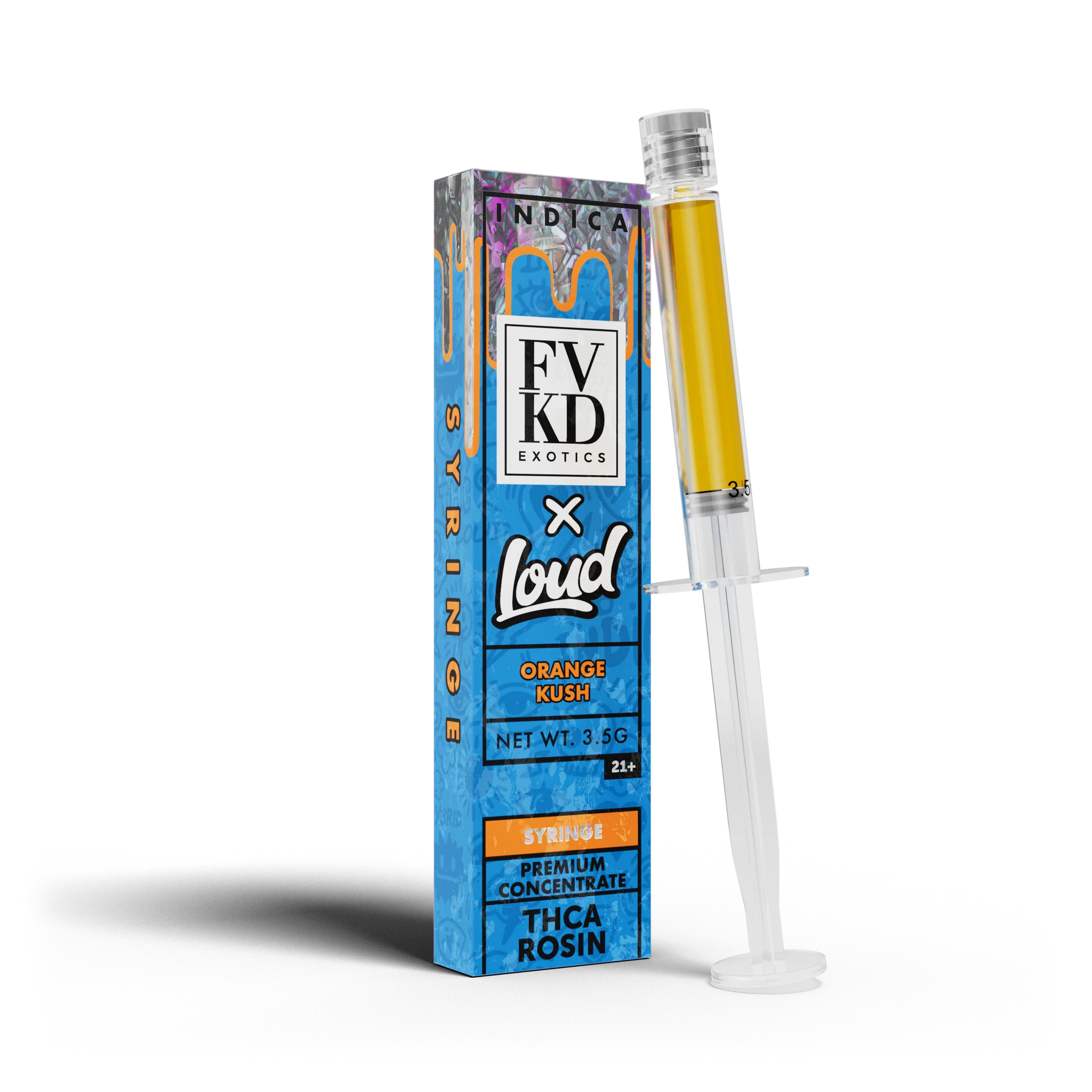 FVKD x Loud THCA Rosin Syringe 3.5G - Coastal Hemp Co