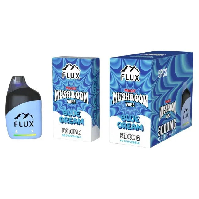 Flux Magic Mushroom 5G Disposable 5pk Display Flux Coastal Hemp Co