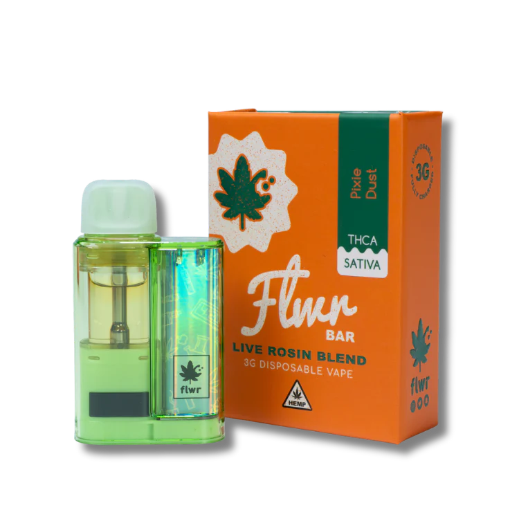 FLWR Bar THCA Live Rosin Disposable 3G - Coastal Hemp Co