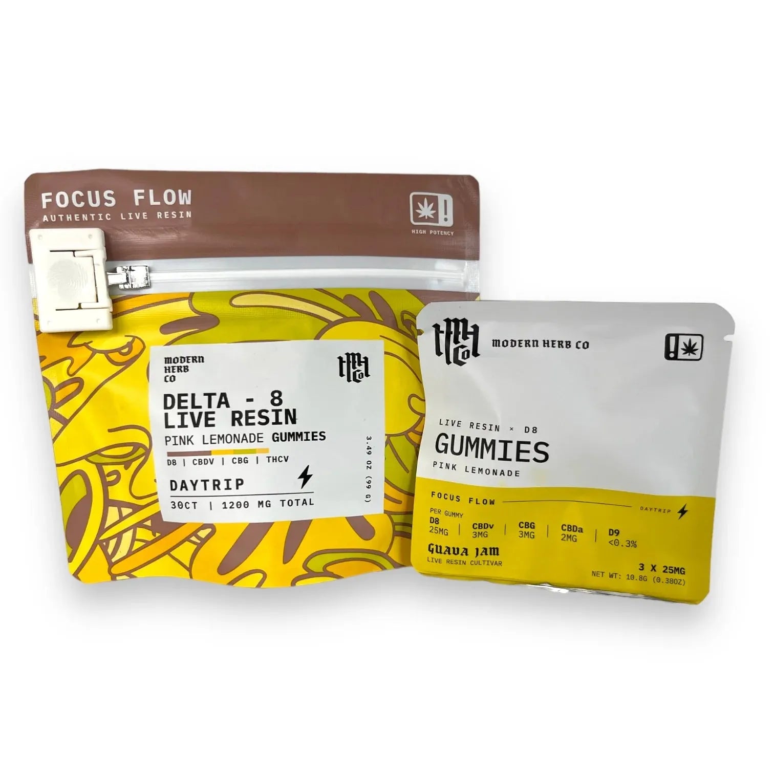 Modern Herb Live Resin Delta 8 Gummies: Day Dreamer Sativa Modern Herb Co. Coastal Hemp Co