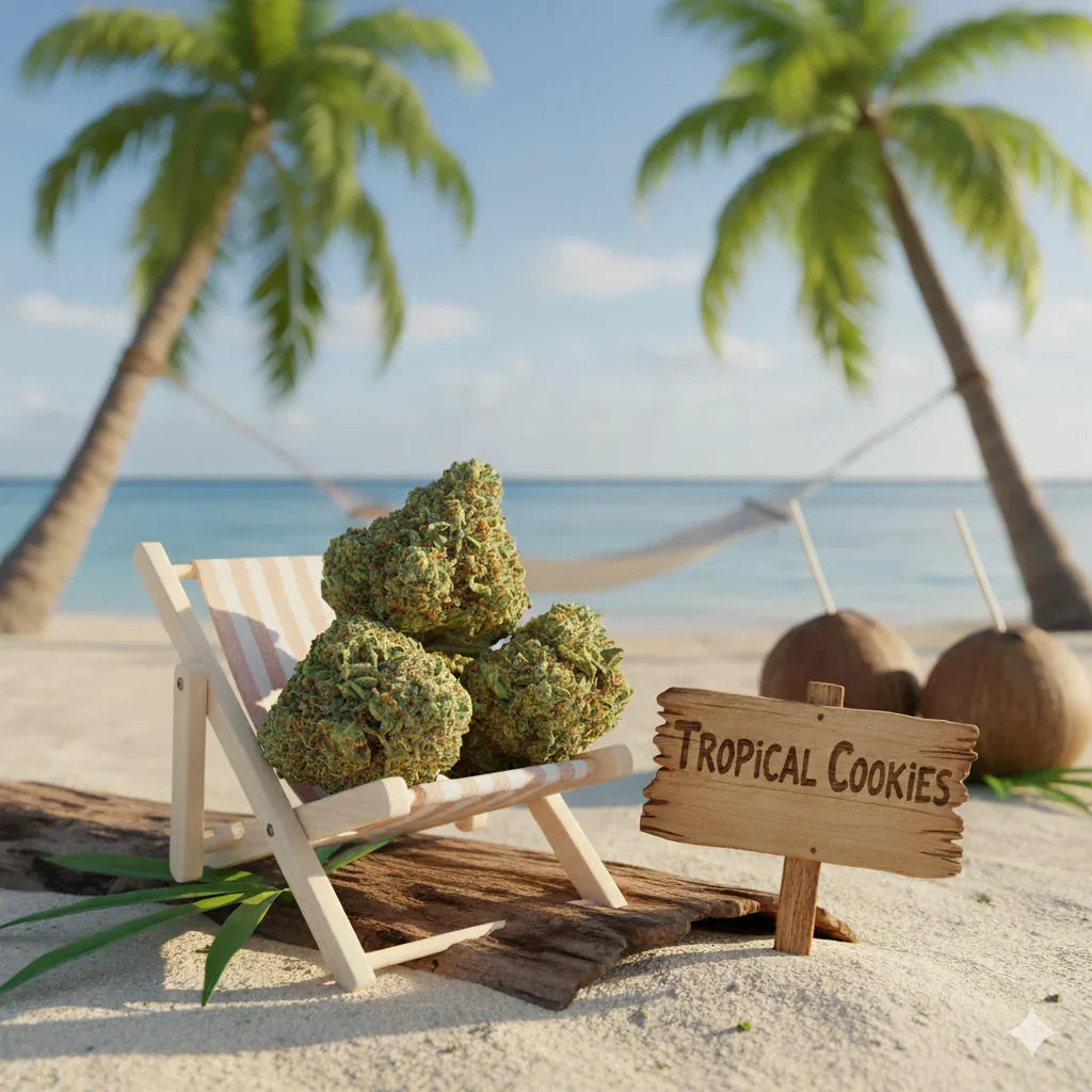 Tropical Cookies Sativa Exotic THCA Flower Coastal Canna Coastal Hemp Co