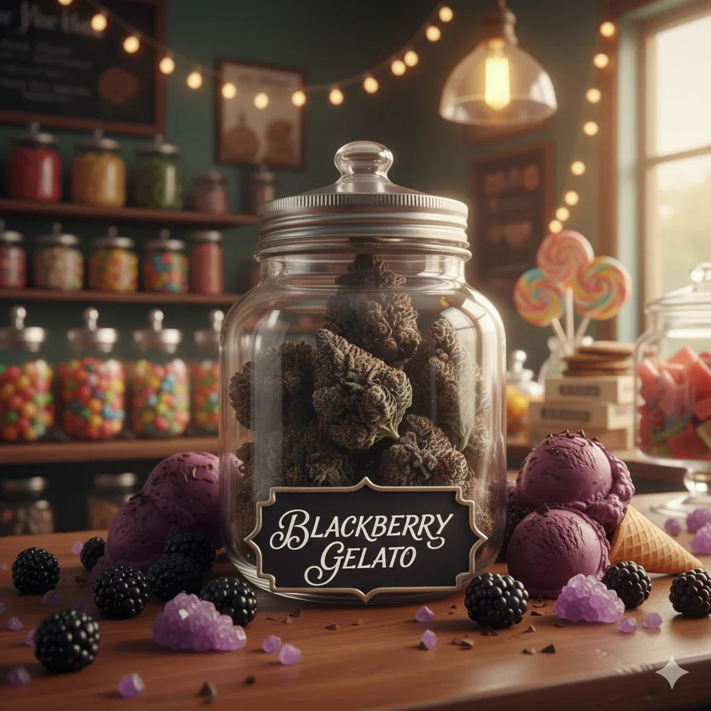 BlackBerry Gelato THCA Flower - Exotic Hybrid Coastal Canna Coastal Hemp Co