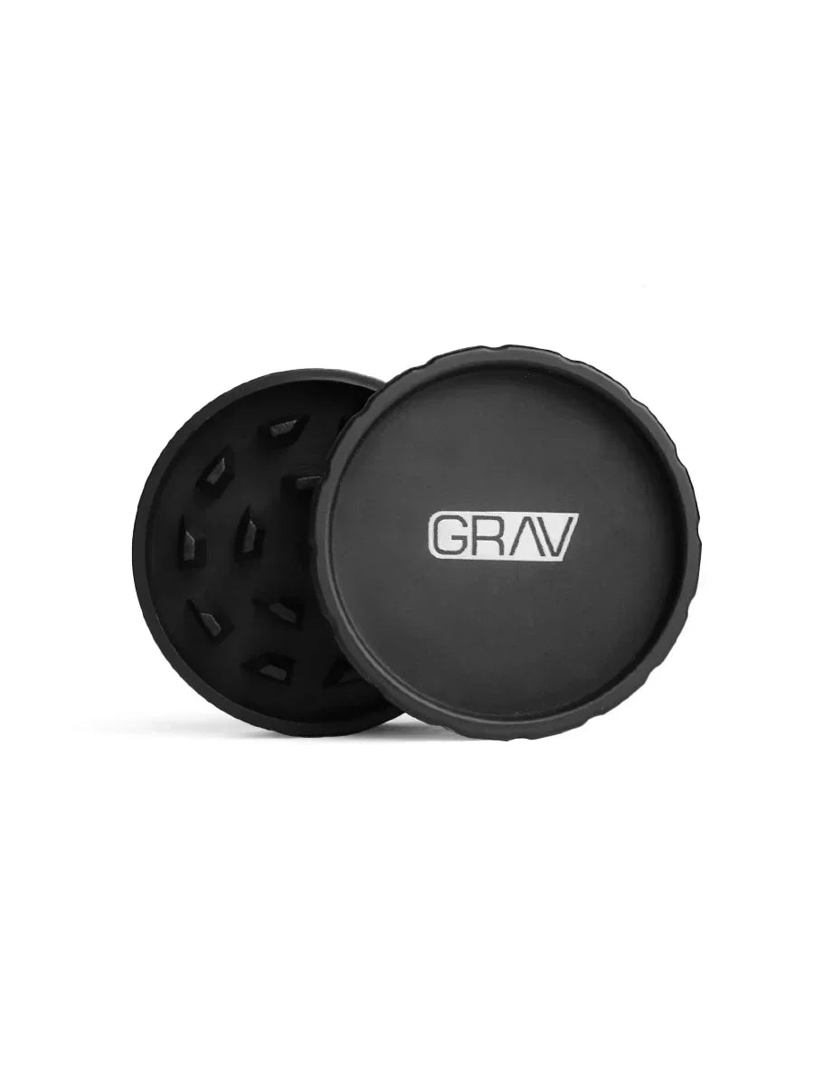 Grav Hemp Plastic 2-piece Grinder Coastal Hemp Co Coastal Hemp Co