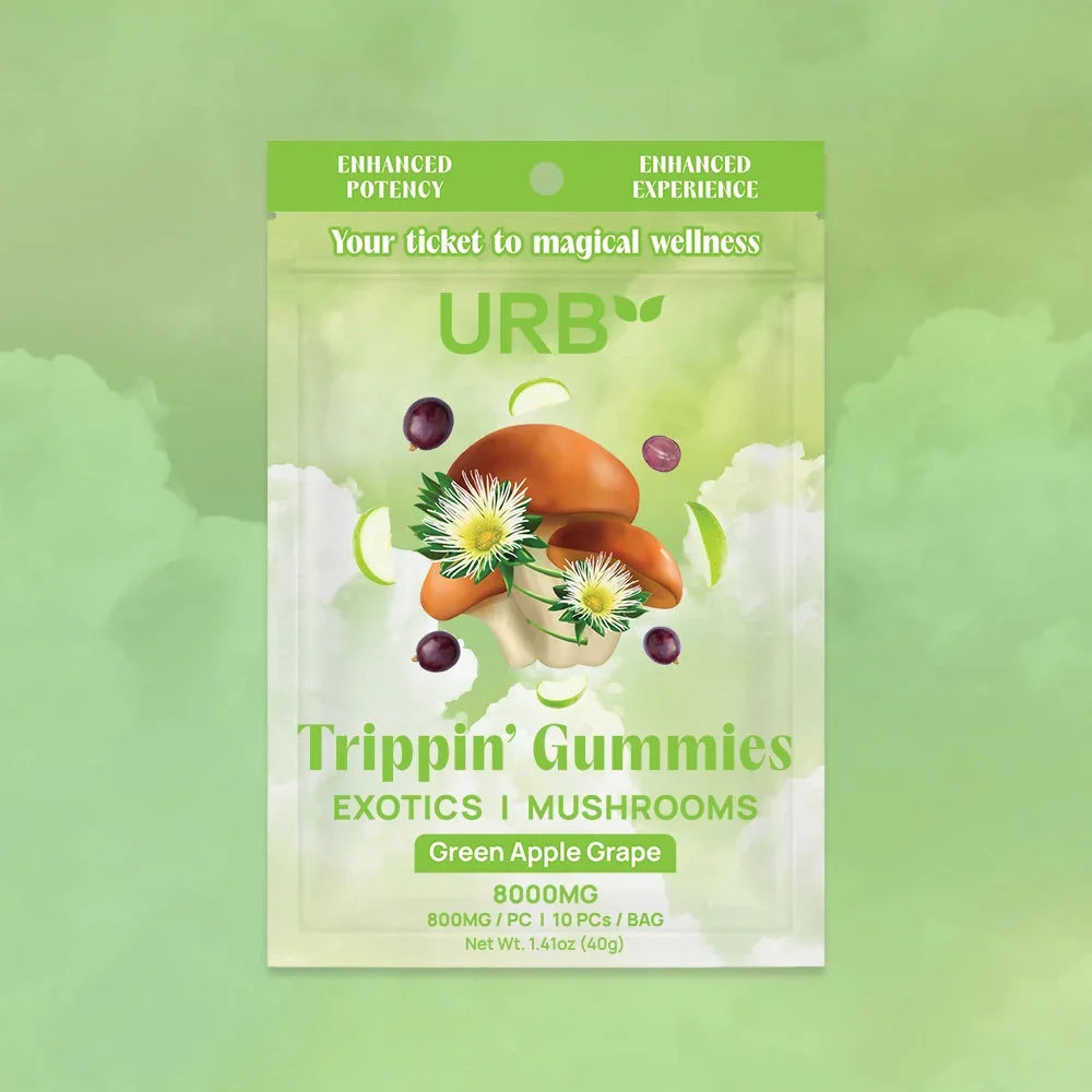 Urb Trippin' Mushroom Gummies Lifted Made Coastal Hemp Co