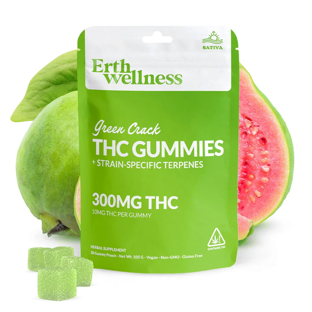 Erth Wellness D9 THC Strain Specific Gummies Erth Wellness Coastal Hemp Co