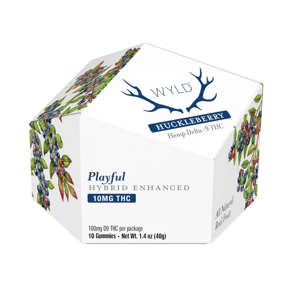 WYLD THC Gummies Hemp-Derived | 10mg WYLD Coastal Hemp Co