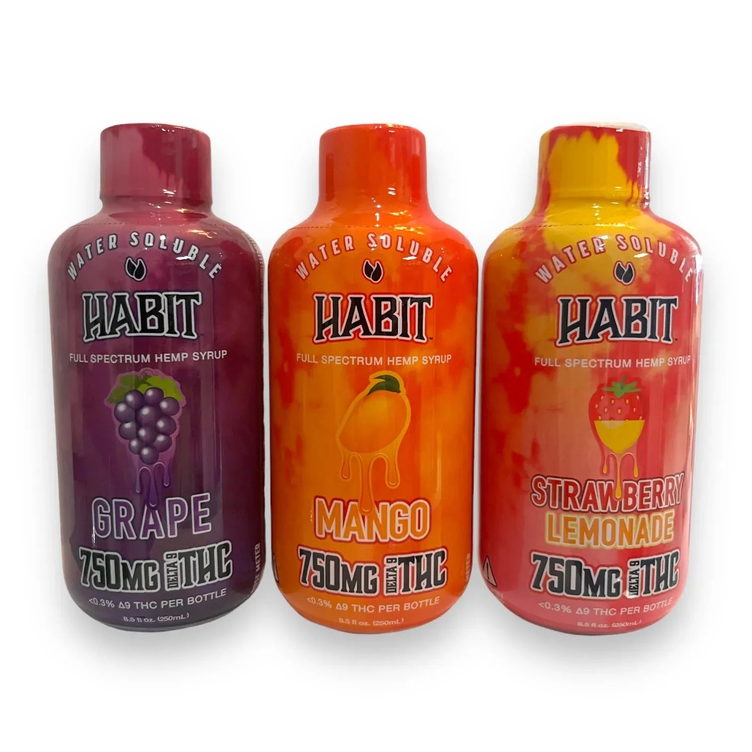 Habit Delta 9 THC Syrup 750mg Habit Coastal Hemp Co