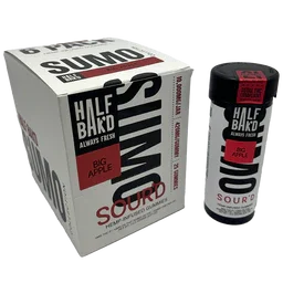 Half Bak'd SUMO SOUR'D Gummies 10,000mg | 6-Pack Half Bak'd Coastal Hemp Co