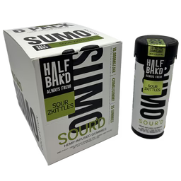 Half Bak'd SUMO SOUR'D Gummies 10,000mg | 6-Pack Half Bak'd Coastal Hemp Co