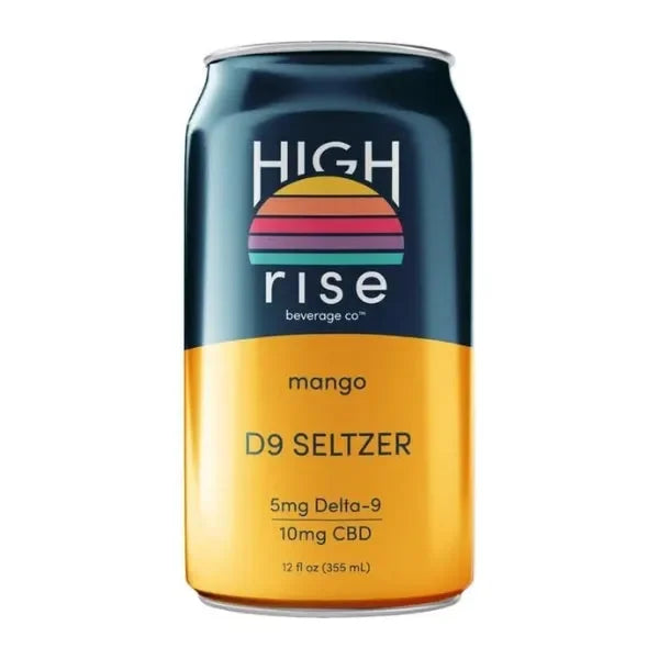 High Rise Delta-9 Seltzers 5mg High Rise Beverage Co. Coastal Hemp Co