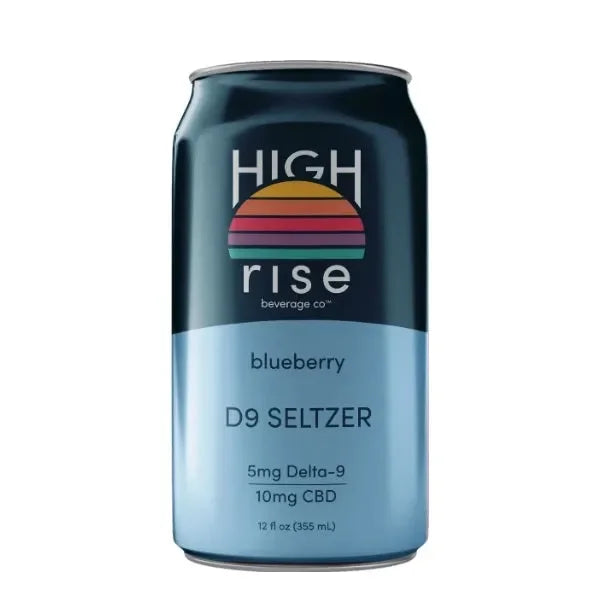 High Rise Delta-9 Seltzers 5mg High Rise Beverage Co. Coastal Hemp Co