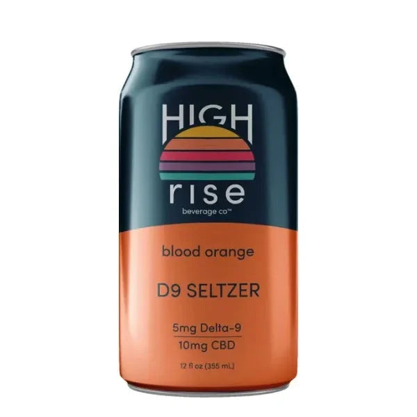 High Rise Delta-9 Seltzers 5mg High Rise Beverage Co. Coastal Hemp Co