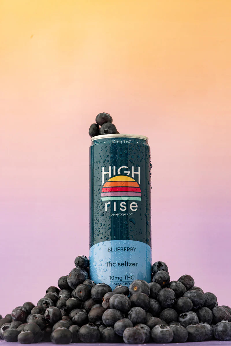 High Rise Delta-9 Seltzers 10mg High Rise Beverage Co. Coastal Hemp Co