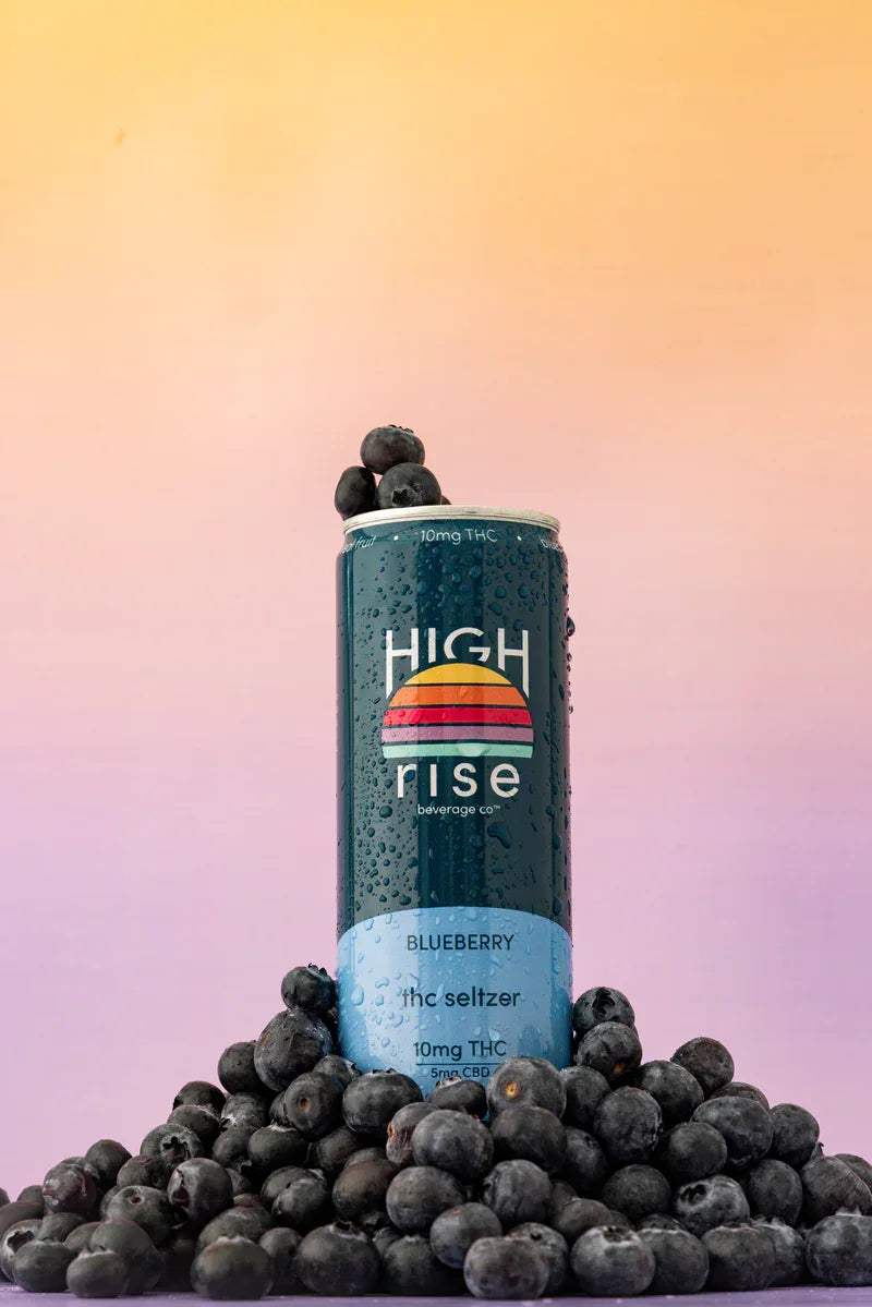 High Rise Delta-9 Seltzers 10mg High Rise Beverage Co. Coastal Hemp Co