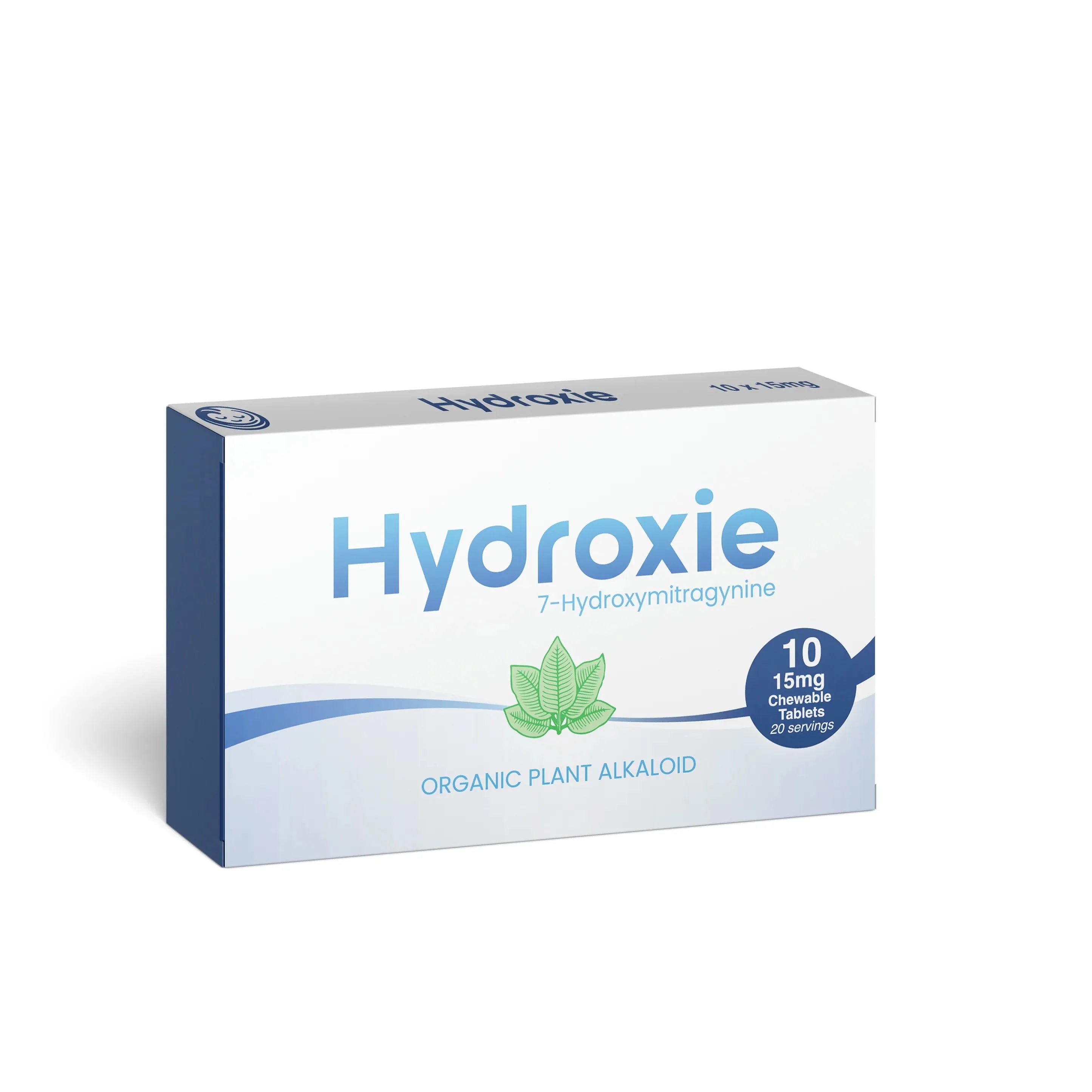 Hydroxie 7-Hydroxymitrygine Tablets 15mg 10ct Hydroxie Coastal Hemp Co
