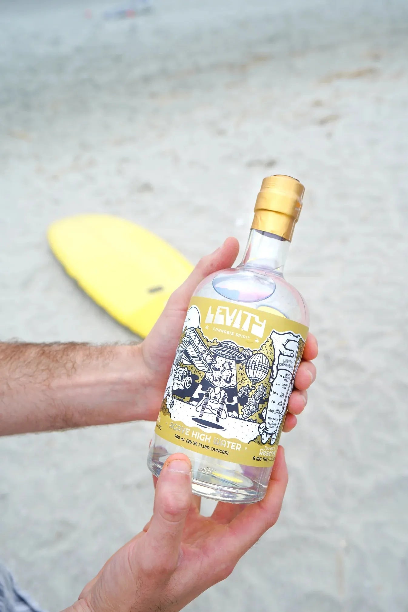 Levity Founder's Reserve Agave High Water 750ml Levity Coastal Hemp Co